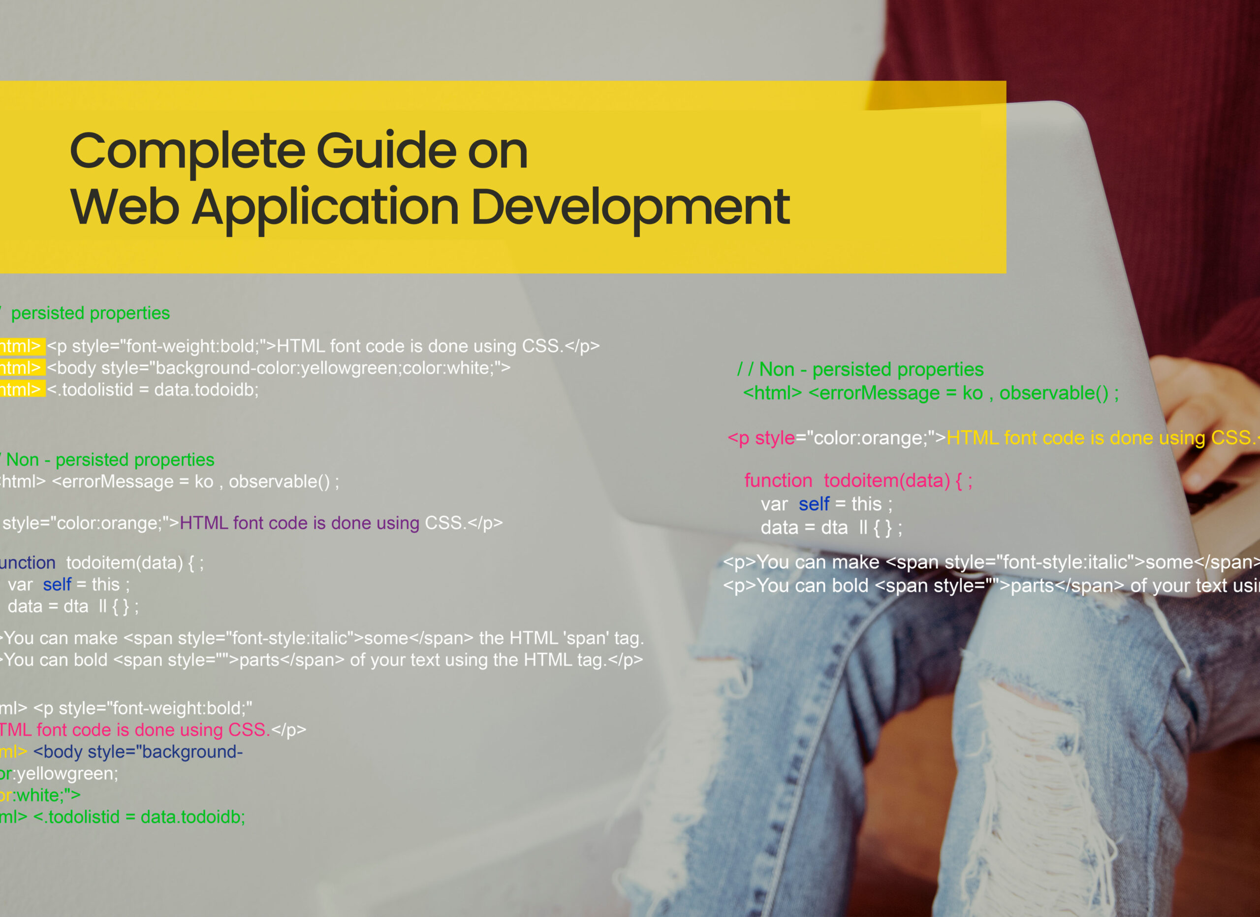 Complete Guide on Web Application Development for your Business (2013 Update)